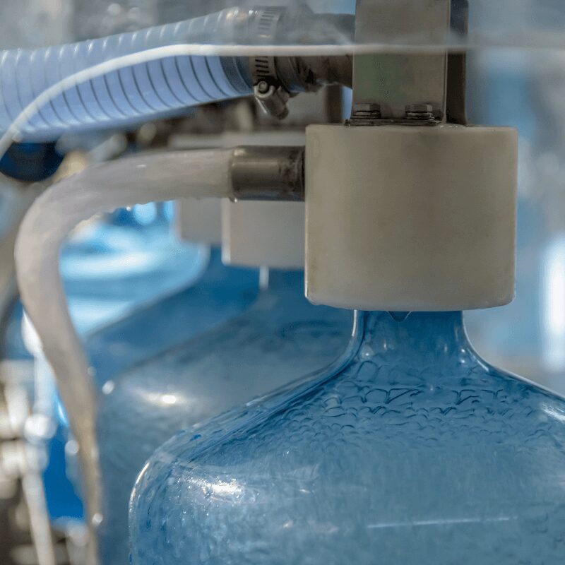 production-line-for-clean-drinking-water-with-tube water jug production line