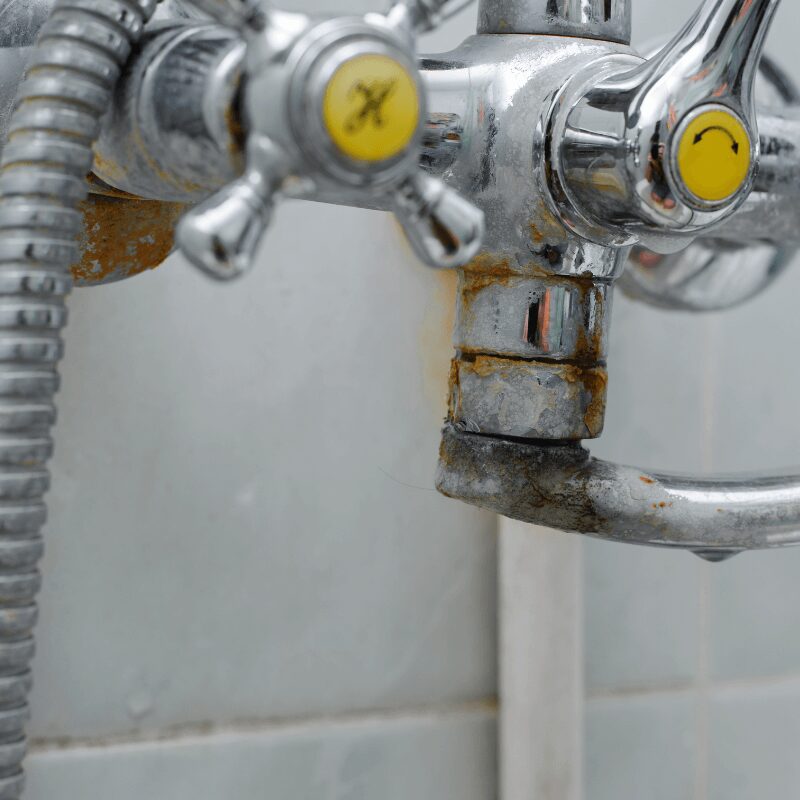 hard water build up, salt water softener